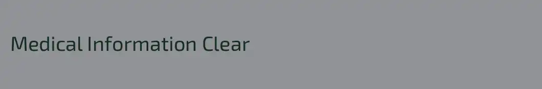 Medical Information Clear 